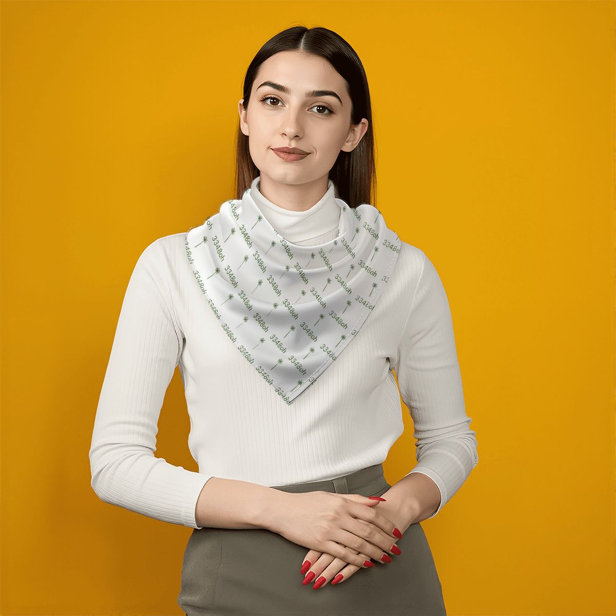 3348oh Silk Scarf