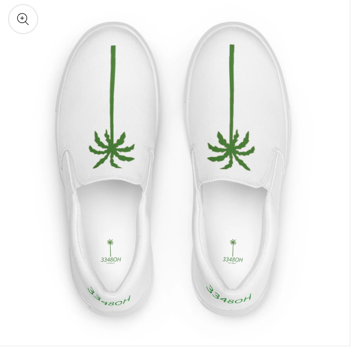 3348oh men's slip-on canvas shoes, Palm Beach style product photo