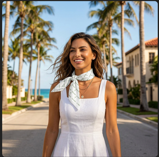 3348oh Silk Scarf