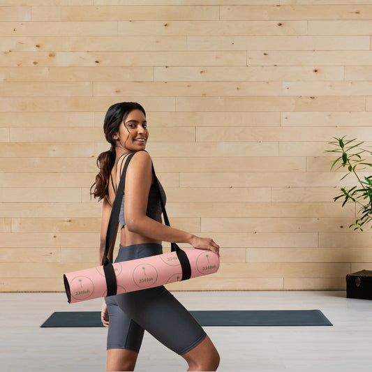 3348oh yoga mat in pink — Palm Beach style product photo