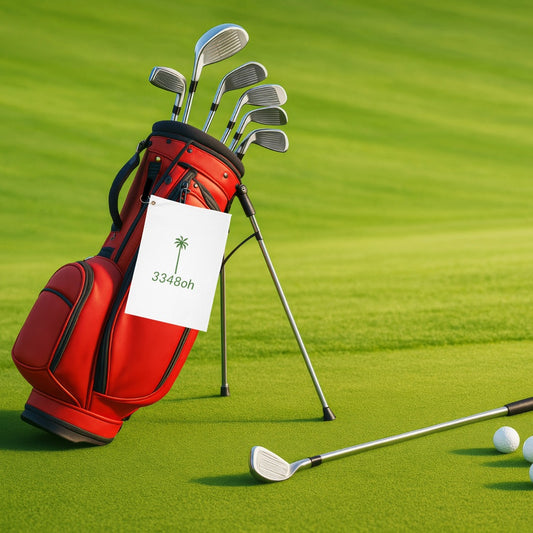 3348oh golf towel — Palm Beach style product photo