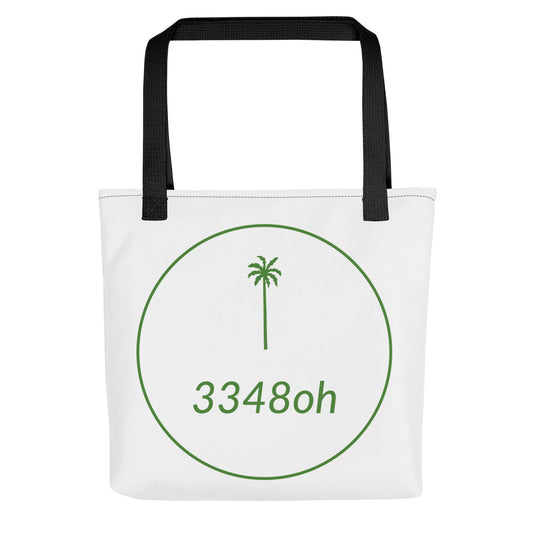3348oh Tote Bag – Stylish Polyester Carry-All For Palm Beach
