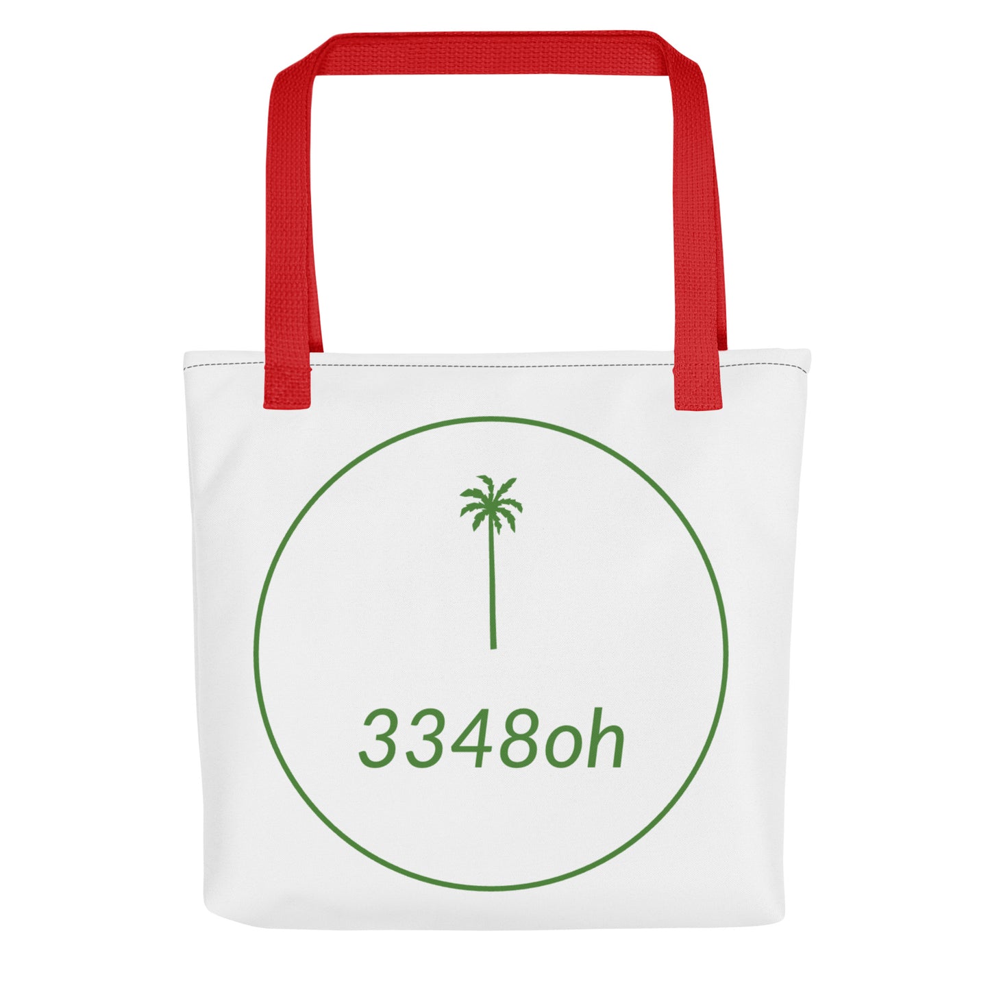 3348oh Tote Bag – Stylish Polyester Carry-All For Palm Beach
